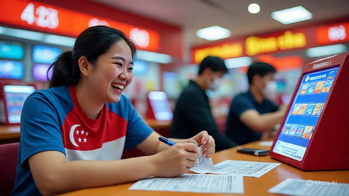 ilustrasi dalam bermain togel / lottery